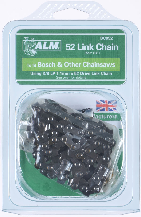 Chainsaw Lo-Kick Chain for 35cm (14") bar and 52 Links - Click Image to Close